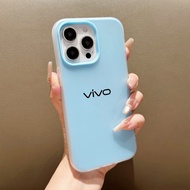 Logo - Case Jelly Color 2 in 1 VIVO Y28 Y29 Y30 Y50 Y35 Y91 Y95 Y91C Y1S Y100 INDO V21E V20 4G V27 V