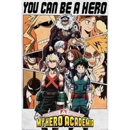 【我的英雄學院】 My Hero Academia (Be a Hero) 進口海報