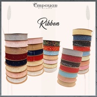 【1PCS】2.5CM RIBBON GIFT BOX/RIBEN MURAH/RIBBON SHINY/RIBEN POLKA DOT/RIBBON GLITTER/FR452/FR453/FR45
