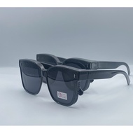 Glass Accessories Shop Polarized Glasses Set D3A991 [Including Zipper Case Cloth] Anti-UV400 Made In