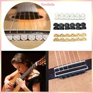 Yoo 12Pcs Guitar String Ties Bridge Beads for Acoustic Guitar Nylon String Guitar Classical Guitar R