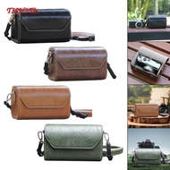 [Bilibili1] PU Leather Shoulder Bag Photography Tote Bag Gadgets Camera Case for G5x