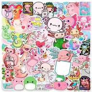 50Pcs/Set ☆ Cute Axolotl Series 01 Salamander Stickers ☆ DIY Fashion Waterproof Decals Doodle Sticke