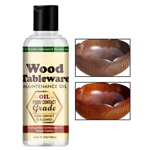 120ml Wood Cutting Board Care Oil Conditioner Oil for Tea Set Wood Maintenance Oil for Wooden Furnit