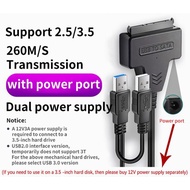 USB Sata 3.0 Cable (3.5 Inch PC HDD Support 4TB) while receive:-USB Sata 3.0 12V 2A Cable*Support (H