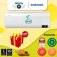 Samsung Aircond R32 Inverter Wind-Free Series (1.0HP - 2.5HP)