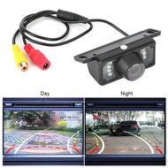 【สิ่งดีๆแนะนำ】รถดูกล้องมองหลัง Rearview Monitor 7LEDการมองเห็นได้ในเวลากลางคืนCCDกันน้ำจานสั้นจอมอนิเตอร์ดูการจอดรถถอยเข้าUniversal