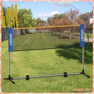 [IhoceMY] Portable Pickleball Net Stand with Storage Bag, 155 X 510 Cm (61.02 X 200.79 Inches), for 