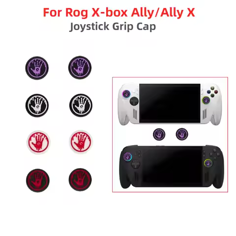2 Pieces/Pair Silicone Joystick Grip Grips Cap For rog xbox ally/rog xbox ally X Controller Rocker C