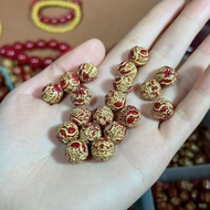 Loose bead accessories crystal sand bead bronzing diy bead spacer