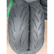 continental contimotion 120/70/17&160/60/17 used tyre