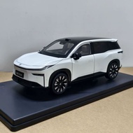 1: 18 Original Factory Guangauto TOYOTA Platinum Tomo 3X Car Model TOYOTA BZ3X New Energy Alloy Car 