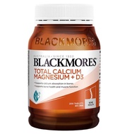 Blackmores Total Calcium & Magnesium + D3 (200 Tablets)/ Vitamin D3 1000IU (200 Caps) EXP:2027