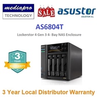 ASUSTOR AS6804T Lockerstor 4 Gen 3 4-Bay NAS Enclosure with Dual 10 Gigabit ports (Without HDD) - 3 
