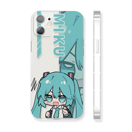 เคสโทรศัพท์มือถือ Miku Future เด็กผู้หญิง Anime สำหรับ Huawei P30 OnePlus Ace3 Apple 15Promax VIVOS1