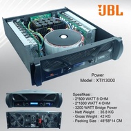 JBL POWER AMPLIFIER XTI-13000 ORIGINAL GOOD QUALITY