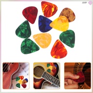 10pcs Guitar Picks Colorful Shining Guitar Picks for Guitar Bass Ukulele Mandolin Banjo  junshaoyipi