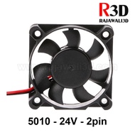 Dc Cooling Fan 5010 24v Cable 15cm