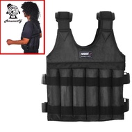 Amuzocity SiaBiced 50 kg Adjustable Weight Vest Weighted Training Exercise Sports Boxing Fitness Out