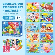 Mr.Toys Creative EVA Stickers สติ๊กเกอร์โฟม EVA | ของเล่นเสริมพัฒนาการ ของเล่นศิลปะ DIY