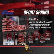 D2 Lowered Sport Spring Car Handling Lowered Spring S70 Vios Myvi Forte Ativa Bezza Axia