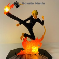 OnePiece Sanji model without letters with led USB 16cm high - Fzero set - One Piece - No Box - Plast