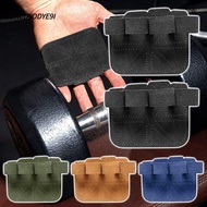 NONEDYODYE9I 1PC/ 1 Pair Weight Lifting Gloves Cowhide Leather Half Finger Hand Grips Training Sport