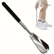 ISTANU Shoe Puller, Retractable Lazy Shoe Horn Shoe Assistant, Gifts General Stainless Steel Adjusta