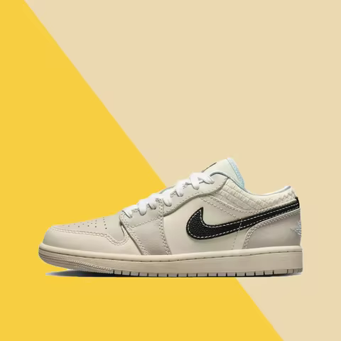 Nike Air Jordan 1 Low Unisex Basketball Shoes Slip-Resistant Durable High-Performance Comfort Sports