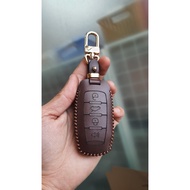 HavalH6, Haval H6 HyBird leather car key case, 2-year full-grain cowhide, engraved with phone number