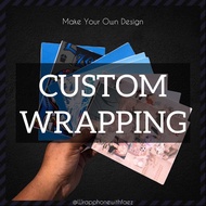 CUSTOM WRAPPING PHONE/ANDROID STICKER WRAP PHONE