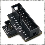 [D E O K] New 1.27mm JTAG Adapter Board–20 Pin 2.54mm to 10 Pin 1.27mm Standard JTAG Interface Suppo