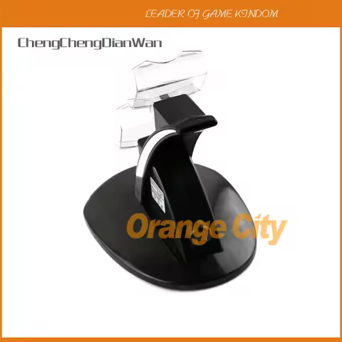ChengChengDianWan Dual USB Charge Dock Controller Gamepad Handle Cradle Double Charging Charger For 