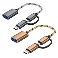 Micro to Type C OTG Connector OR-07 | Aluminum Case Fast Charging Adapter