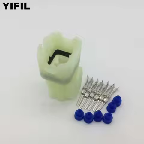 10pcs/lot Sumitomo 6 Pin HM 090 Male Motorcycle Connector 6187-6801 Electrical Connector Socket Hous