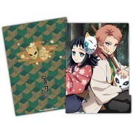 鬼滅之刃 鬼滅の刃 正版 文具 五層 A4 File 文件夾 資料夾 Folders 木棉花 (錆兔與真菰)