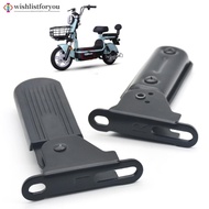 Wishlistforyou 2Pcs 5cm 7cm Motorcycle Electric Bike Foldable Pedals Rear Seat Foot Support E7I6