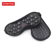 BYRIVER Natural Black Tourmaline Eye Massager Jade Stone Negative ion Far Infrared Ray Health Eye Ma