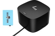 HP Thunderbolt Dock 280W G4 with Combo Cable and Dockztorm Hub, Thunderbolt 4, 5 USB, HDMI, 2 Displa