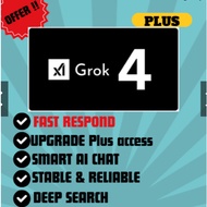 [ONLINE] 𝐆𝐫𝐨𝐤 𝐏𝐫𝐞𝐦𝐢𝐮𝐦 𝐀𝐜𝐜𝐨𝐮𝐧𝐭 | SuperGrok Version | Smart AI Chat | DeepSearch | VIDEO PIC GENERATOR