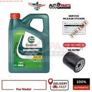 3437066 Castrol Magnatec 5W30 Fully Synthetic Engine Oil 4L