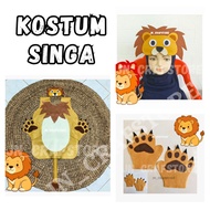 Flannel Lion Costume / Lion Animal Character Costume Lion Costume for Children and Adults Animal Cos