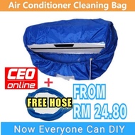 CEO 🇲🇾 Aircond Cleaning Cover Aircond Cleaner Aircond Cleaning Bag Canvas Pembersih Penyaman Udara  Aircond Cleaner