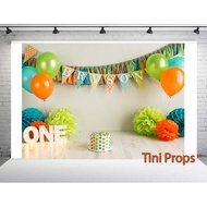 Canvas painting 1m5x2m - Baby photo backdrop 112