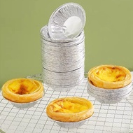 Egg Tart Mold Tinfoil Holder Portuguese Egg Tart Cup Egg Tart Skin Aluminum Foil Oven Disposable Y1 