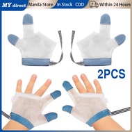 COD-2 PCS Baby Thumb Sucking Stop Finger Guard Children Prevent Bite Fingernails Glove Thumb Eating