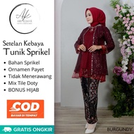 Free Hijab Sprikel Kebaya Suit | Graduation Kebaya | Kebaya Jumbo Fit Ld 120 cm | Application Kebaya | Modern Kebaya | The Latest Invitation Dress