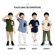 Amigo T-Shirt Boys Short Sleeve Pocket 3D Material 24's I T Shirt Kids Boys Age 2-8 Years