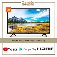 [ENGLISH] Xiaomi Mi LED TV 4A Android Smart Television [32 inches / 40 inches HD Display] 1 Year War