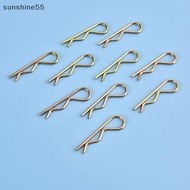 Sun 10pcs/Set 186F Diesel Farming Rotary Tiller Pin 8×40 8×50 Lock Pin Shaft R Card Shine